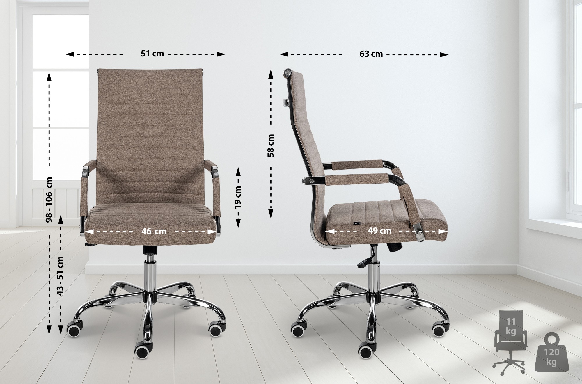 Sedia Da ufficio Amadora