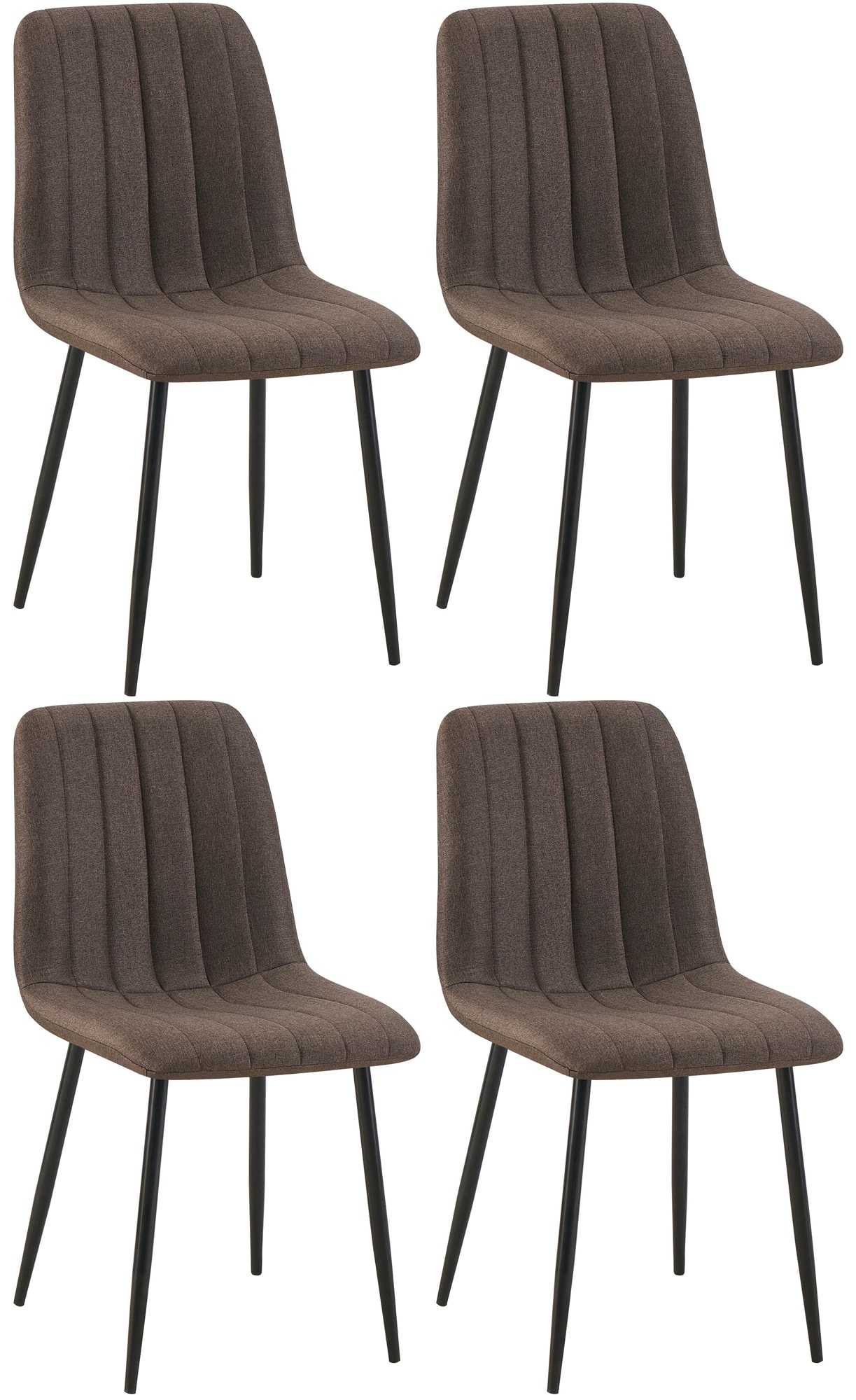 Set di 4 sedie Dijon