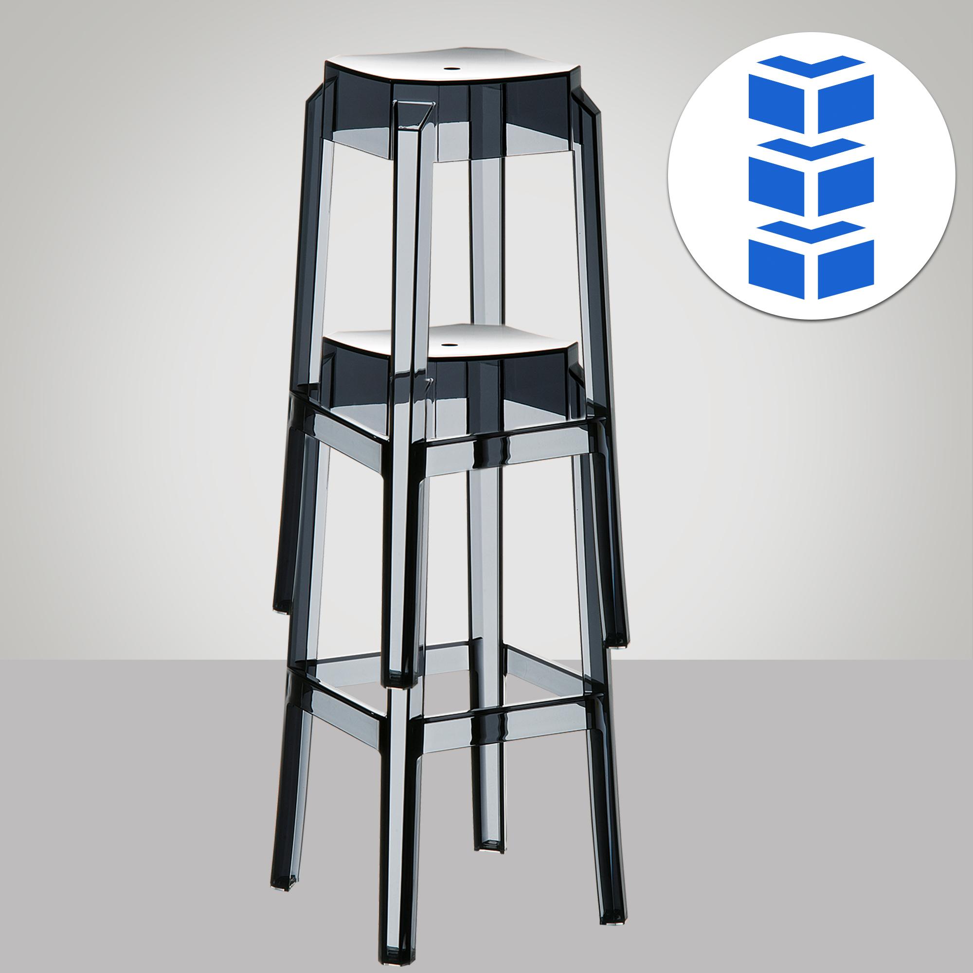 Set 2 sgabelli Outdoor FOX in Polipropilene