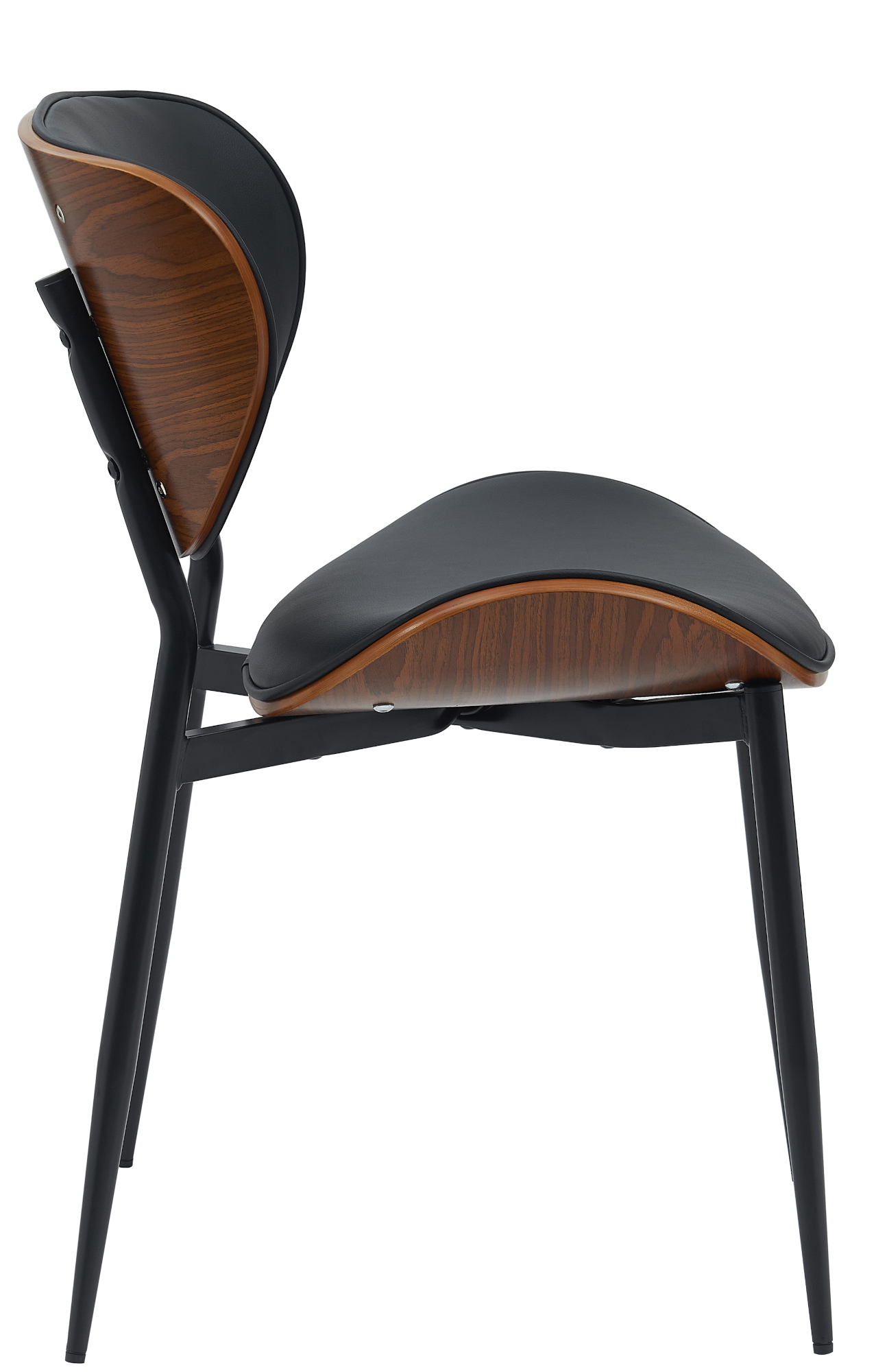 Set di 2 sedie visitatore Enid con rivestimento in similpelle o tessuto