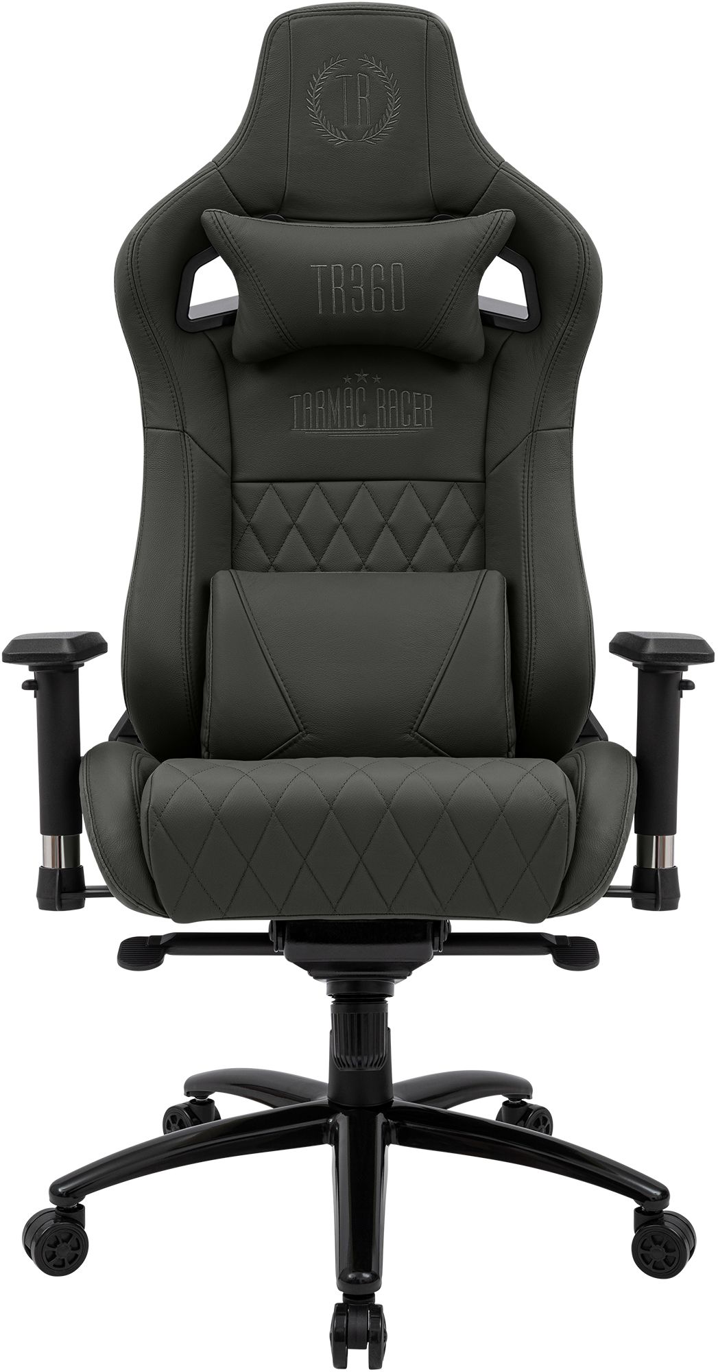 Sedia da ufficio Keren in pelle vera