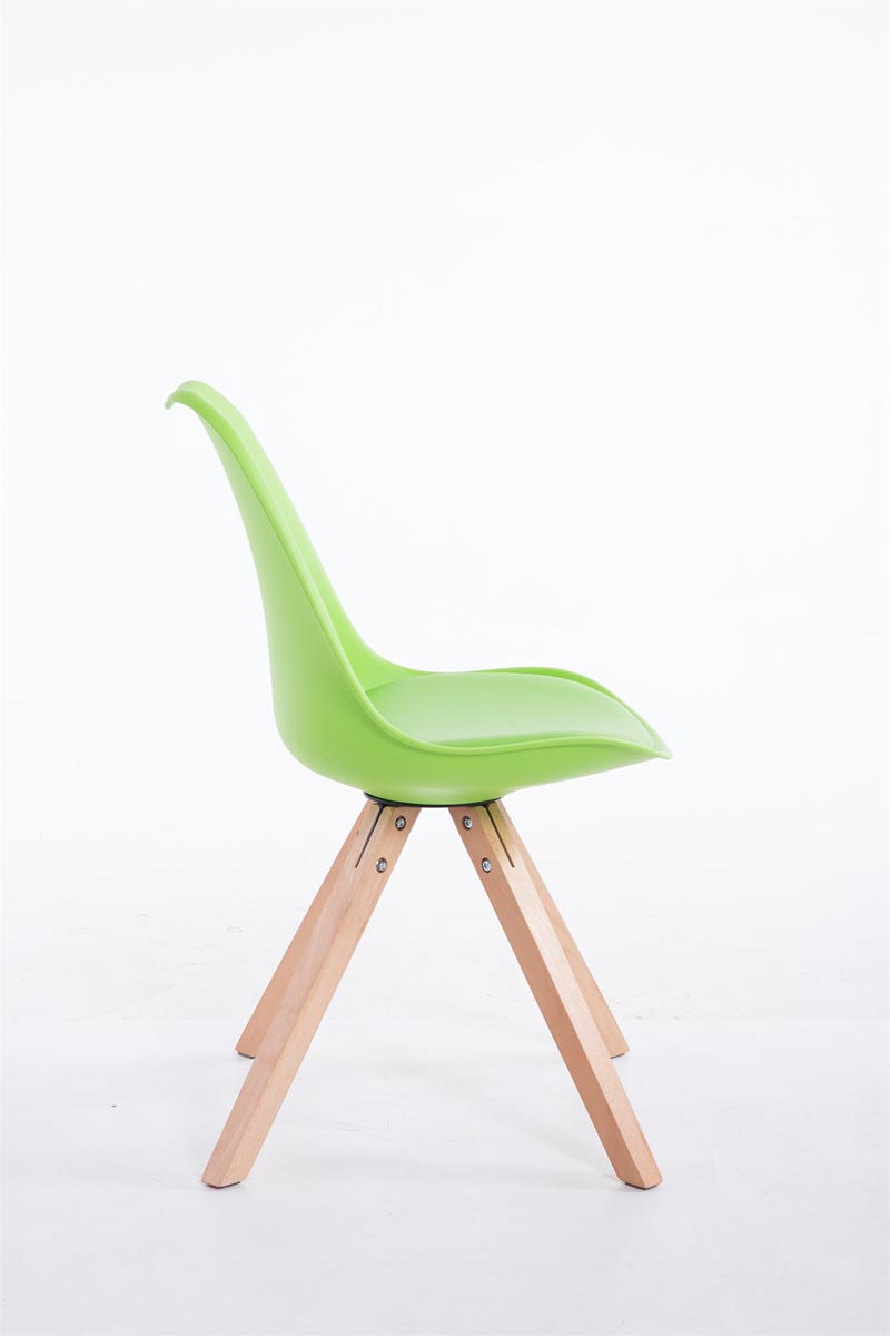 Sedia Toulouse in similpelle gambe tonde