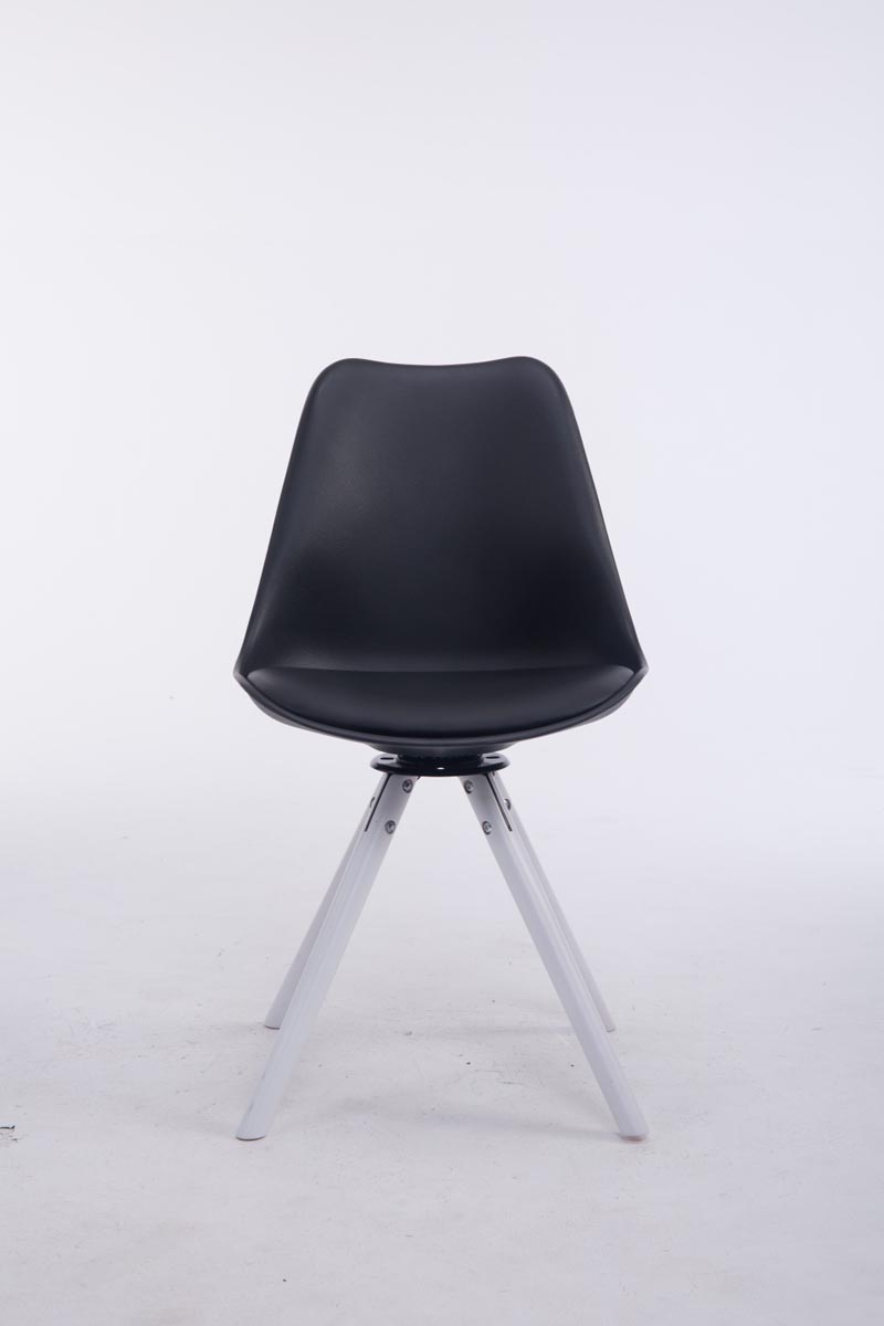 Sedia design Troyes Girevole Similpelle Rotondo