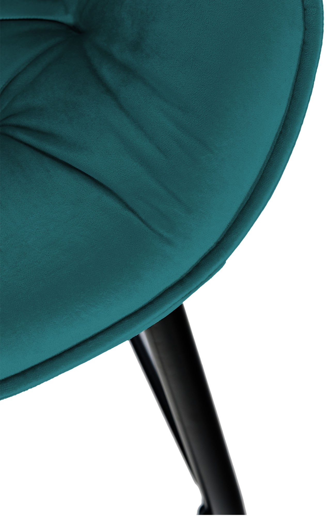 Set di 2 sgabelli da bar Gibson in velluto con altezza seduta 76 cm