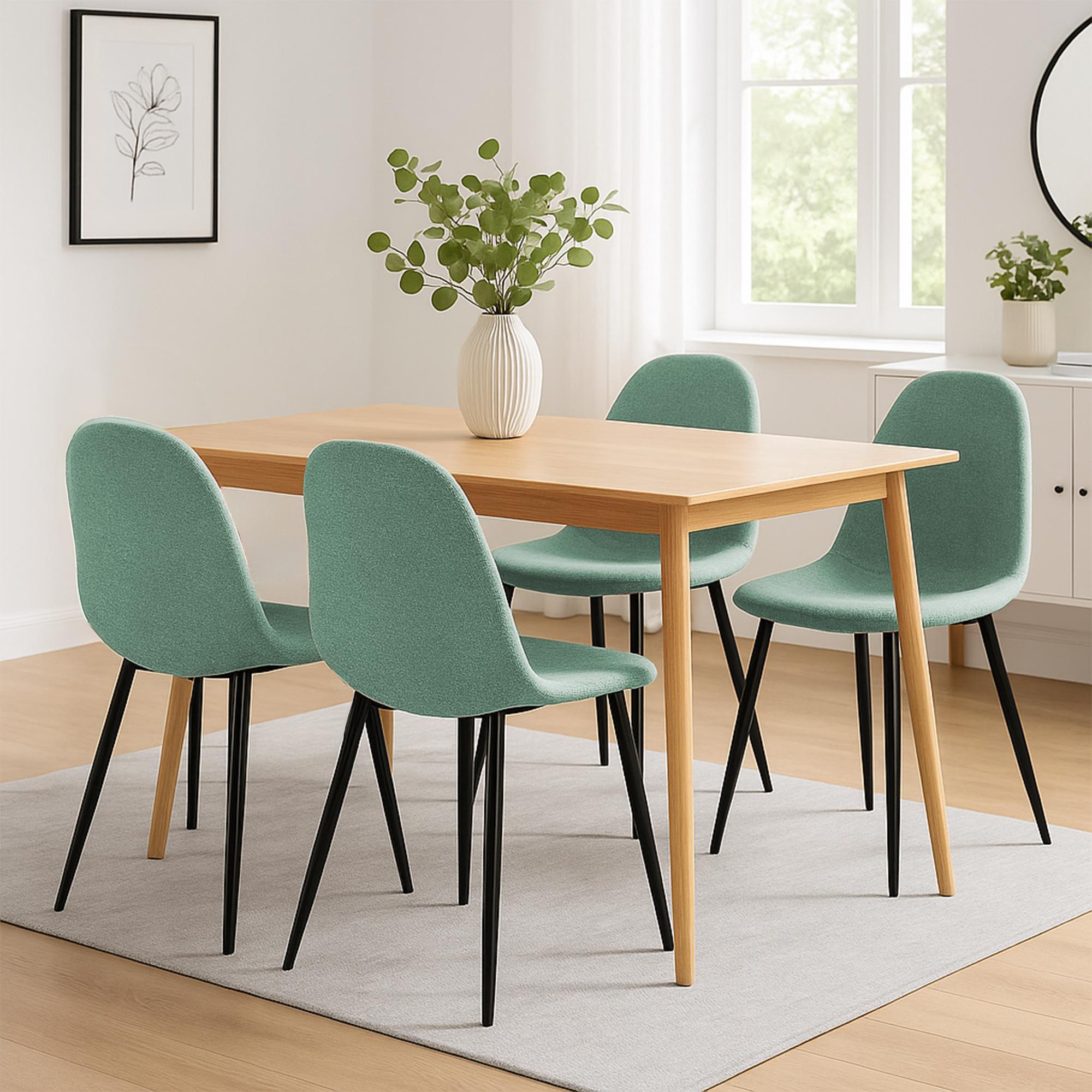 Set di 4 sedie da pranzo Napier