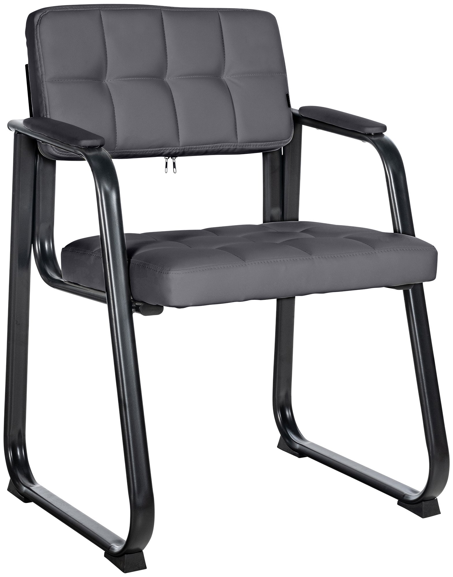 Sedia Visitatore Canada B in Similpelle