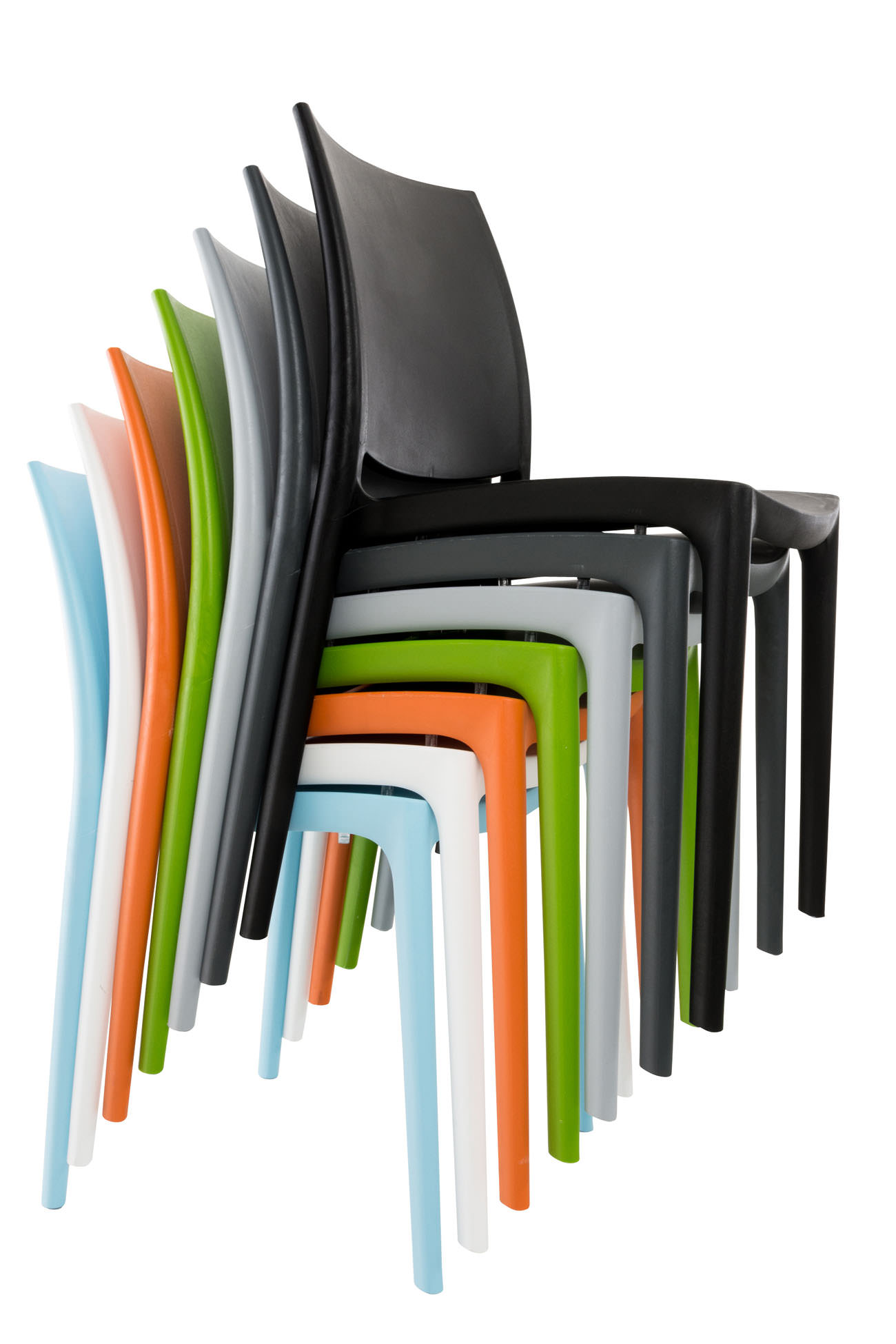 Sedia outdoor Maya impilabile