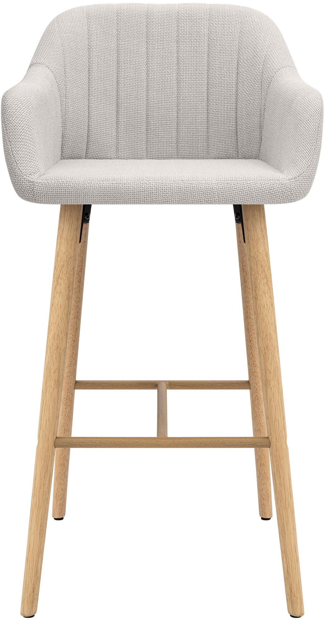 Sgabello da bar Ando in tessuto