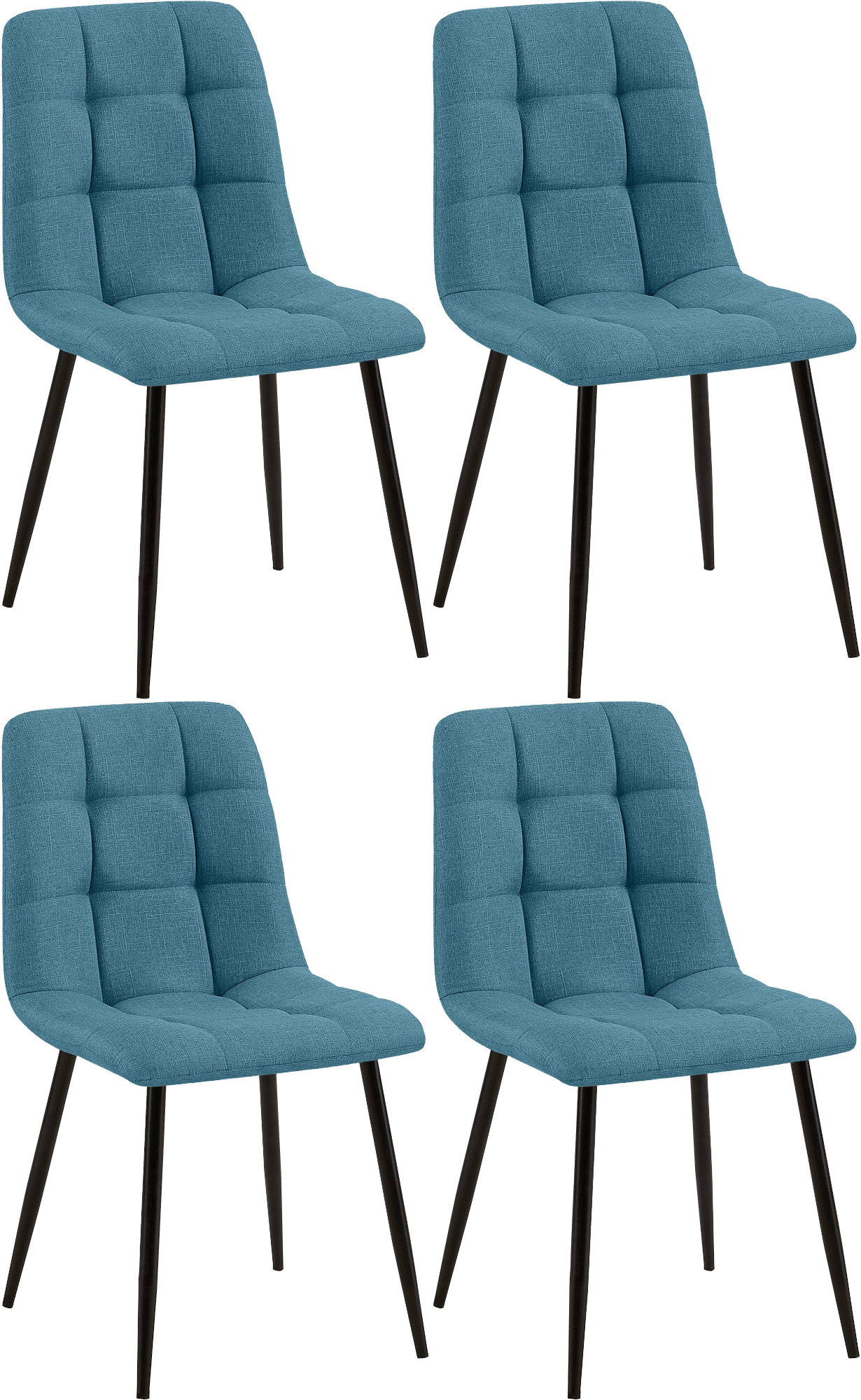 Set di 4 sedie da pranzo Tilde