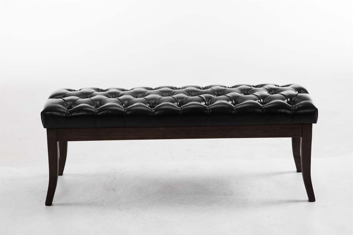 Panca di design RAMSES in legno scuro antico