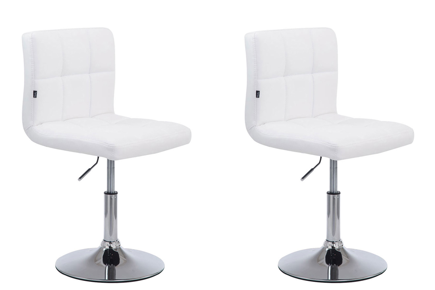 Set 2 Sedie Lounge Palma V2 in similpelle