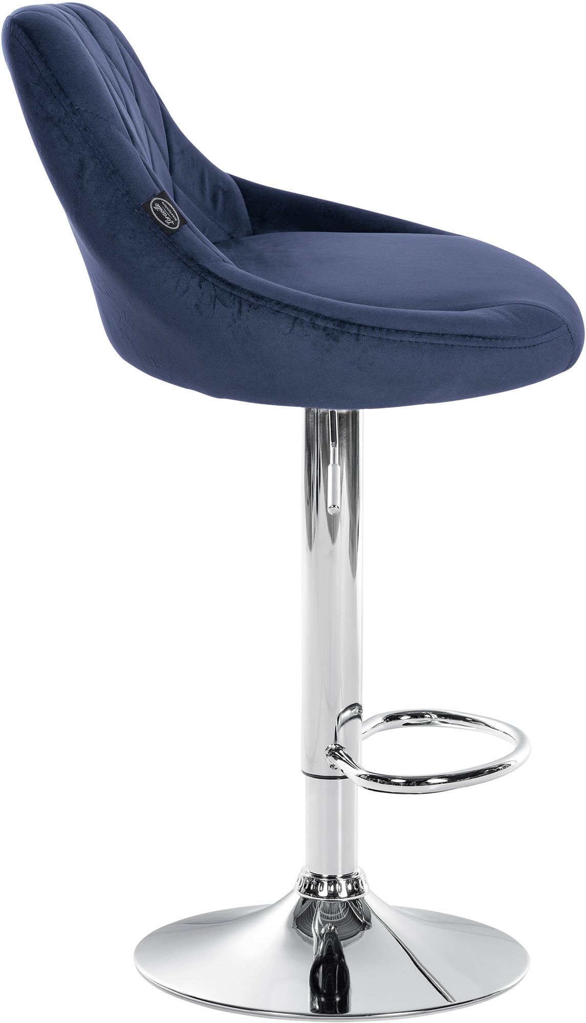 Sgabello da bar Lazio Velvet