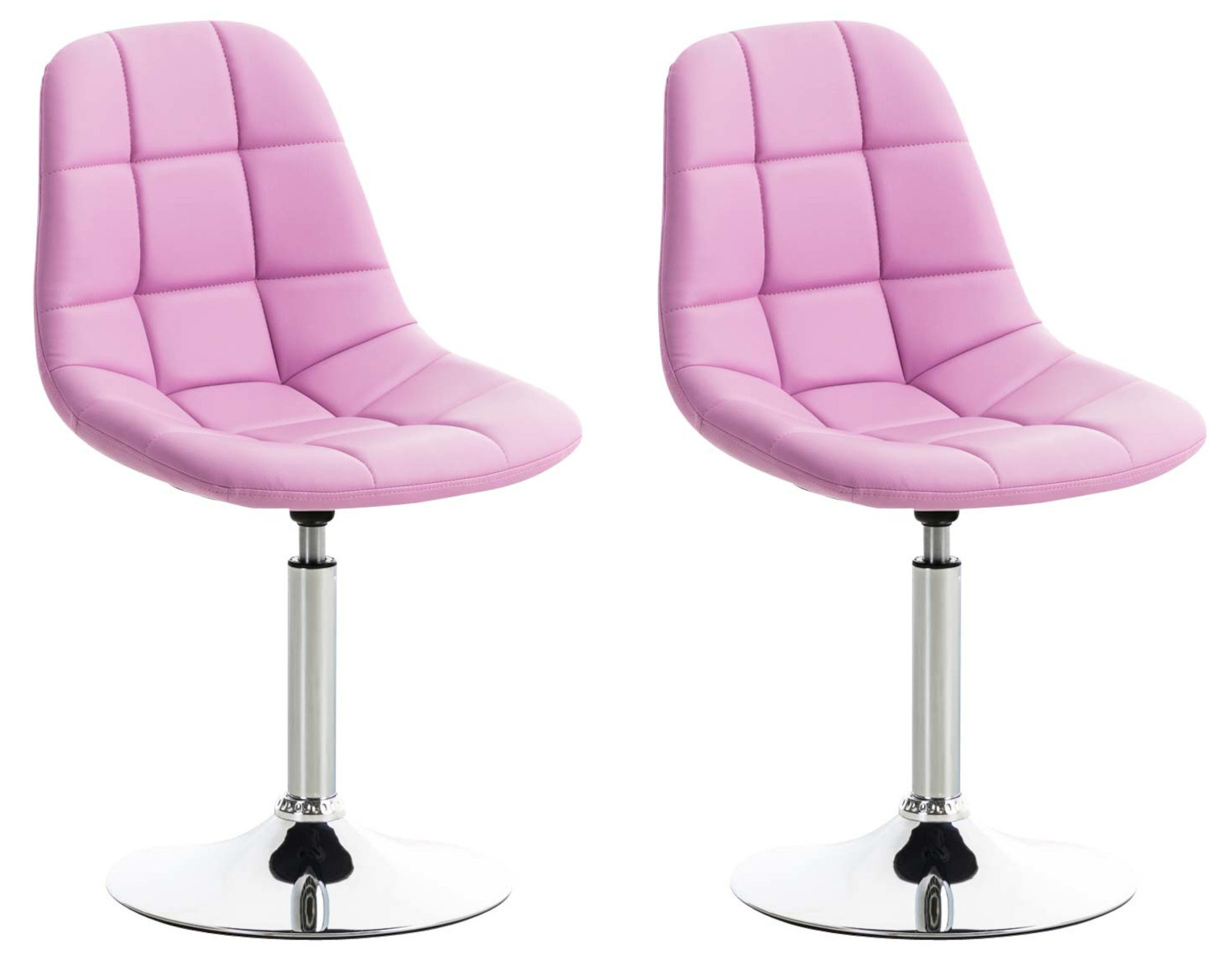 Set di 2 sedie Emil in similpelle