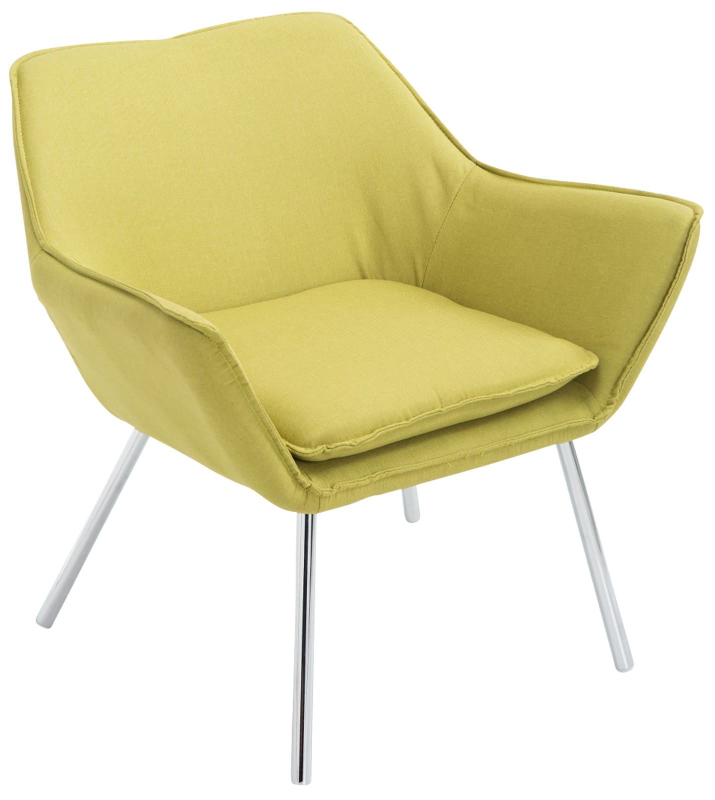 Poltroncina lounge Caracas in tessuto