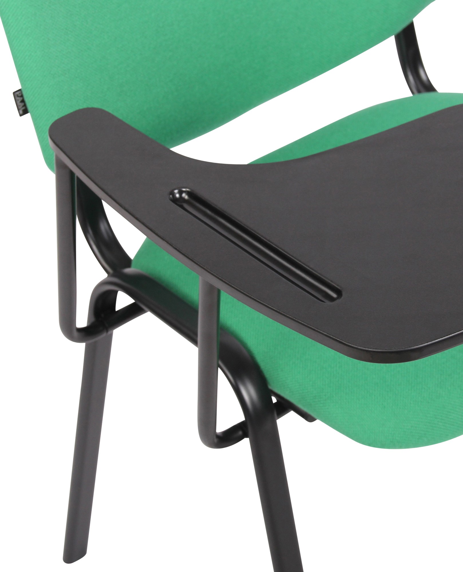 Sedia Ken in tessuto con tavolino ribaltabile