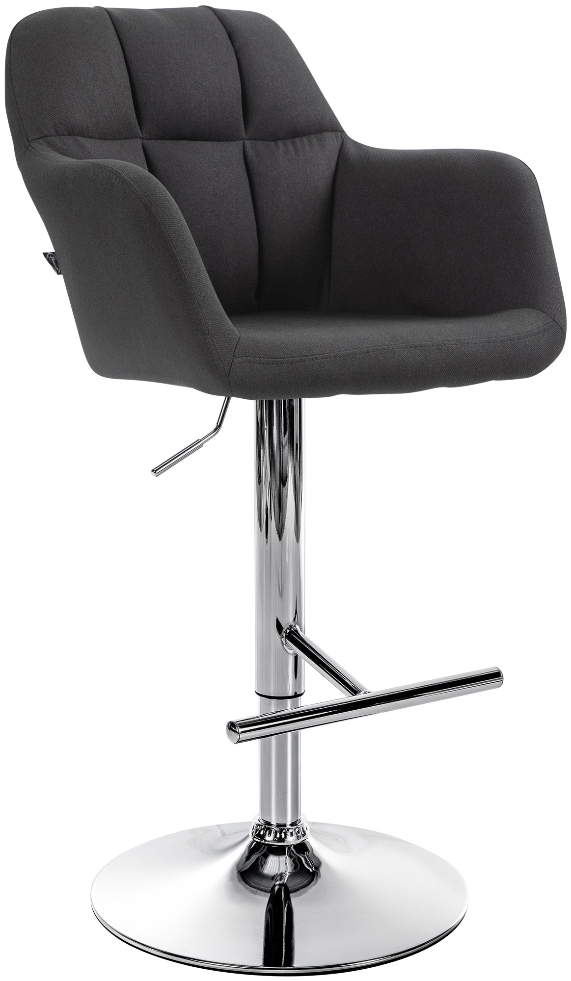 Sgabello da bar in tessuto Natoma