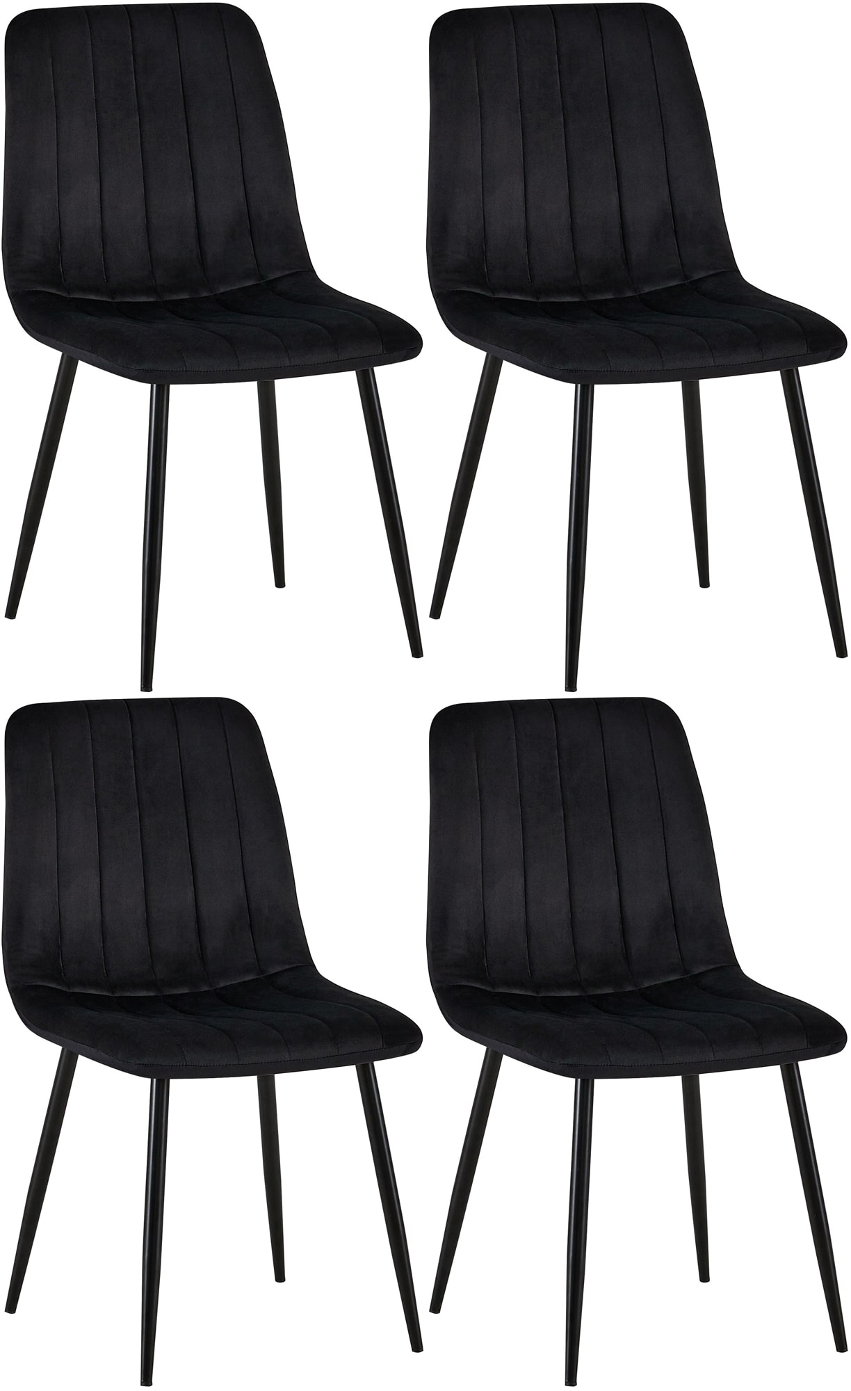 Set di 4 sedie Dijon