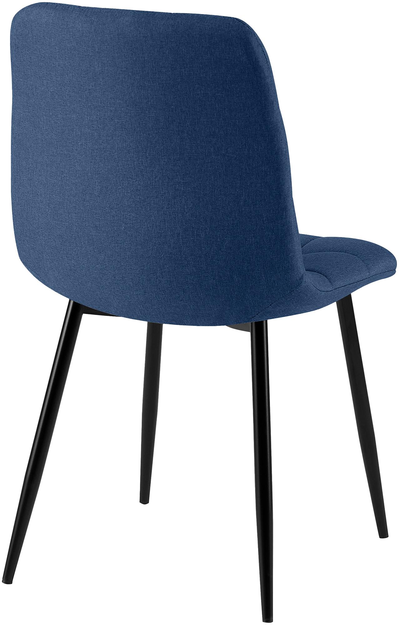 Set da 4 sedie da pranzo Antibes in tessuto