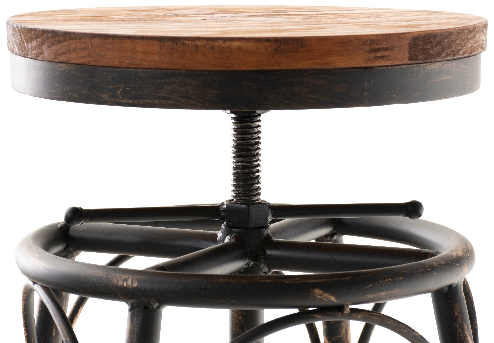 Sgabello industriale Beam