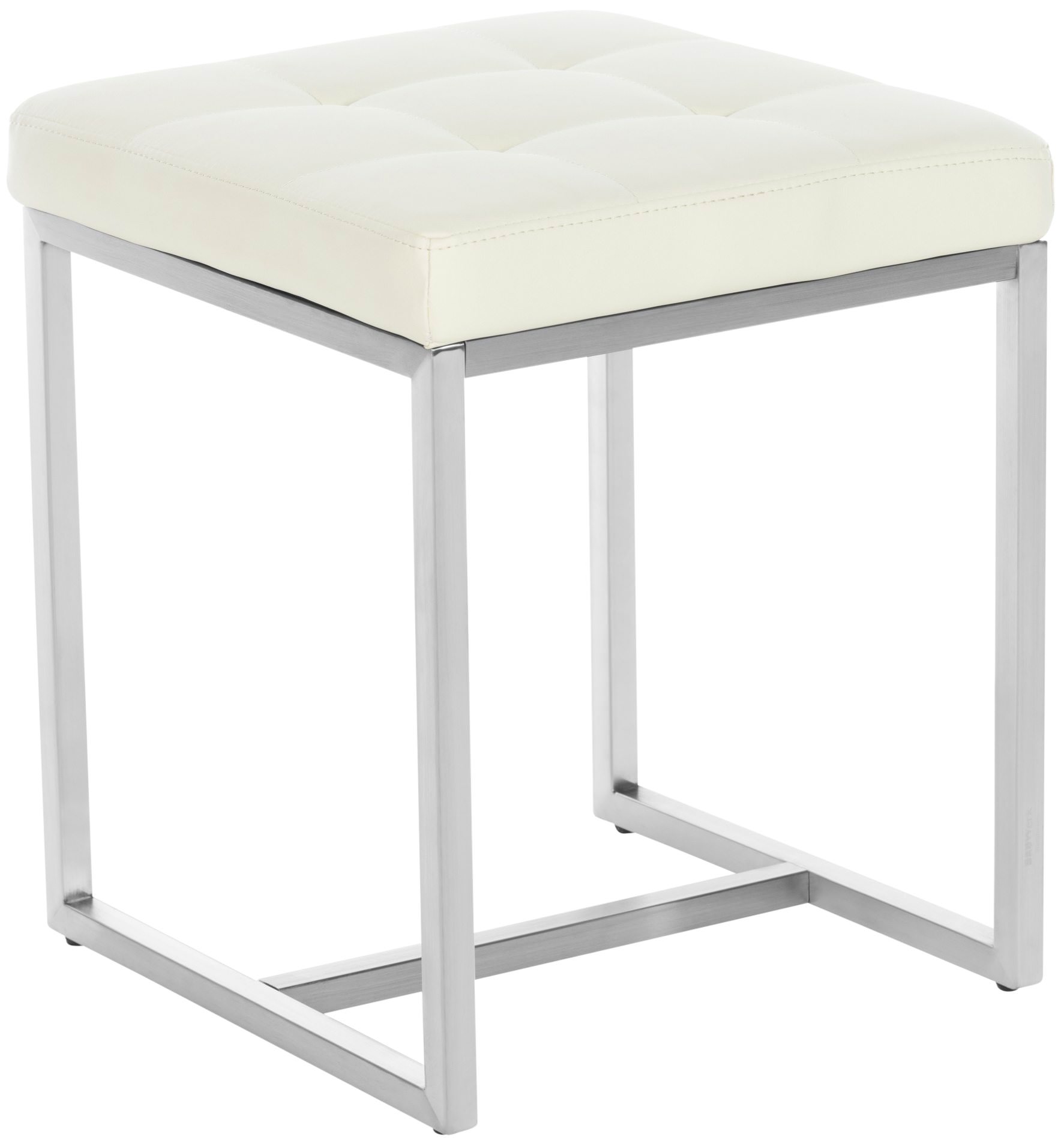 Set di 2 sgabelli in acciaio inox Barci