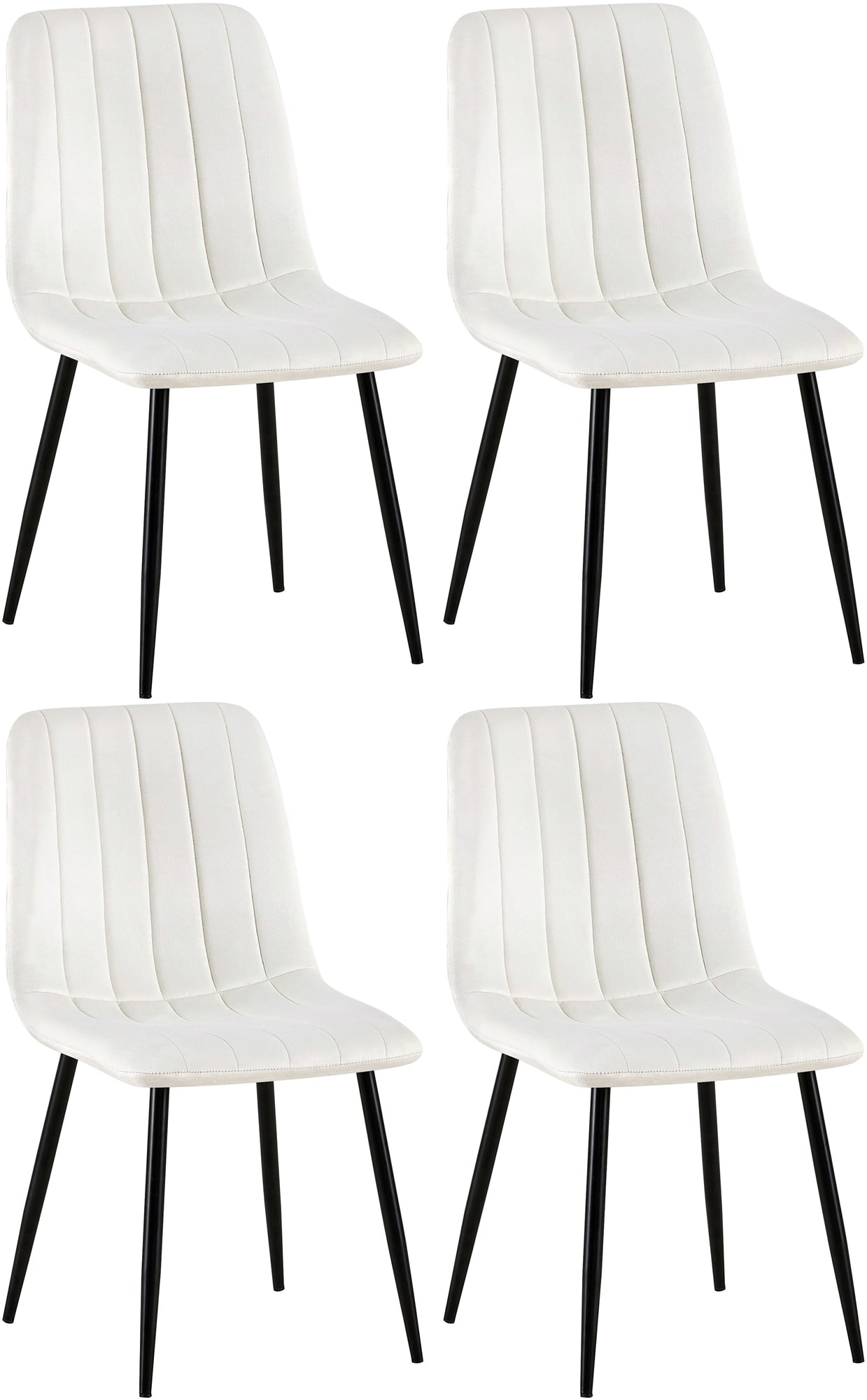 Set di 4 sedie Dijon