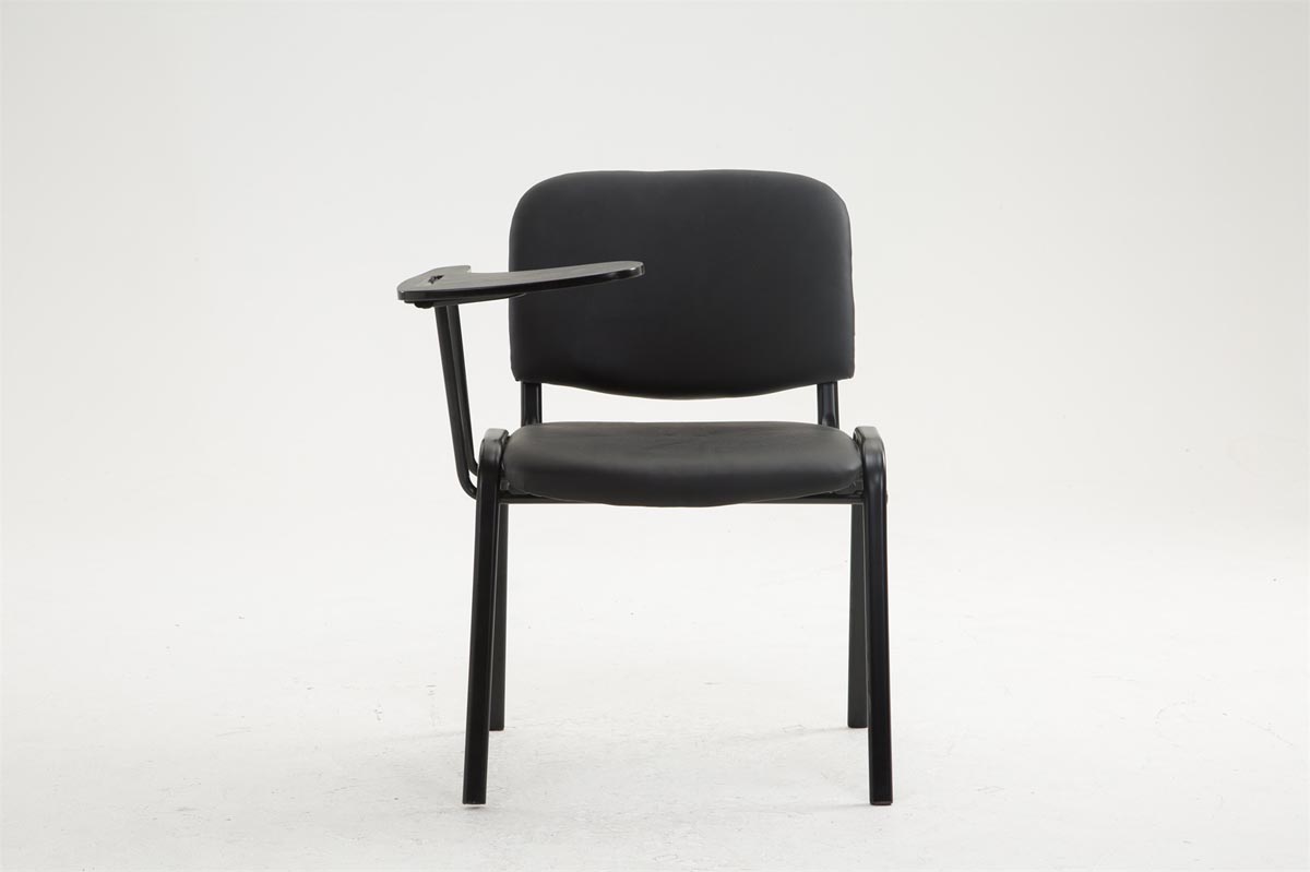 Sedia Ken in similpelle con tavolino ribaltabile