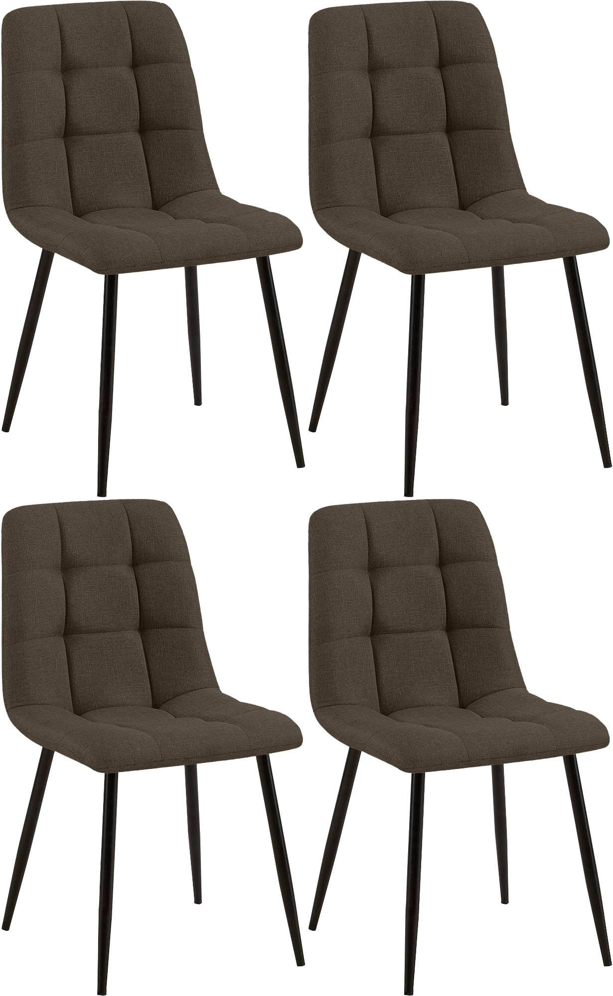 Set di 4 sedie da pranzo Tilde