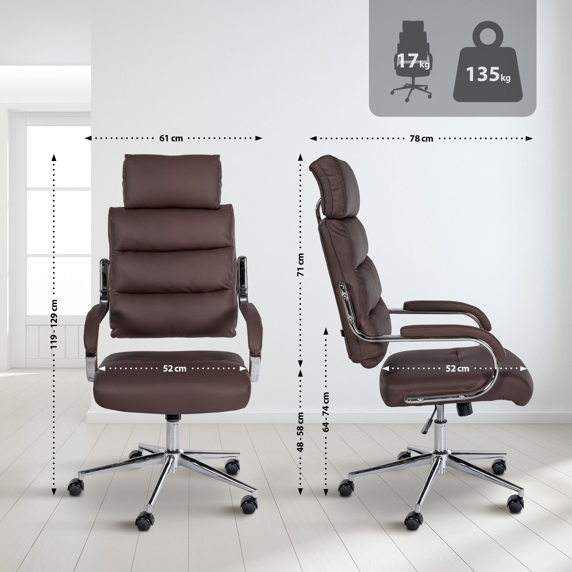 Sedia da ufficio Campo