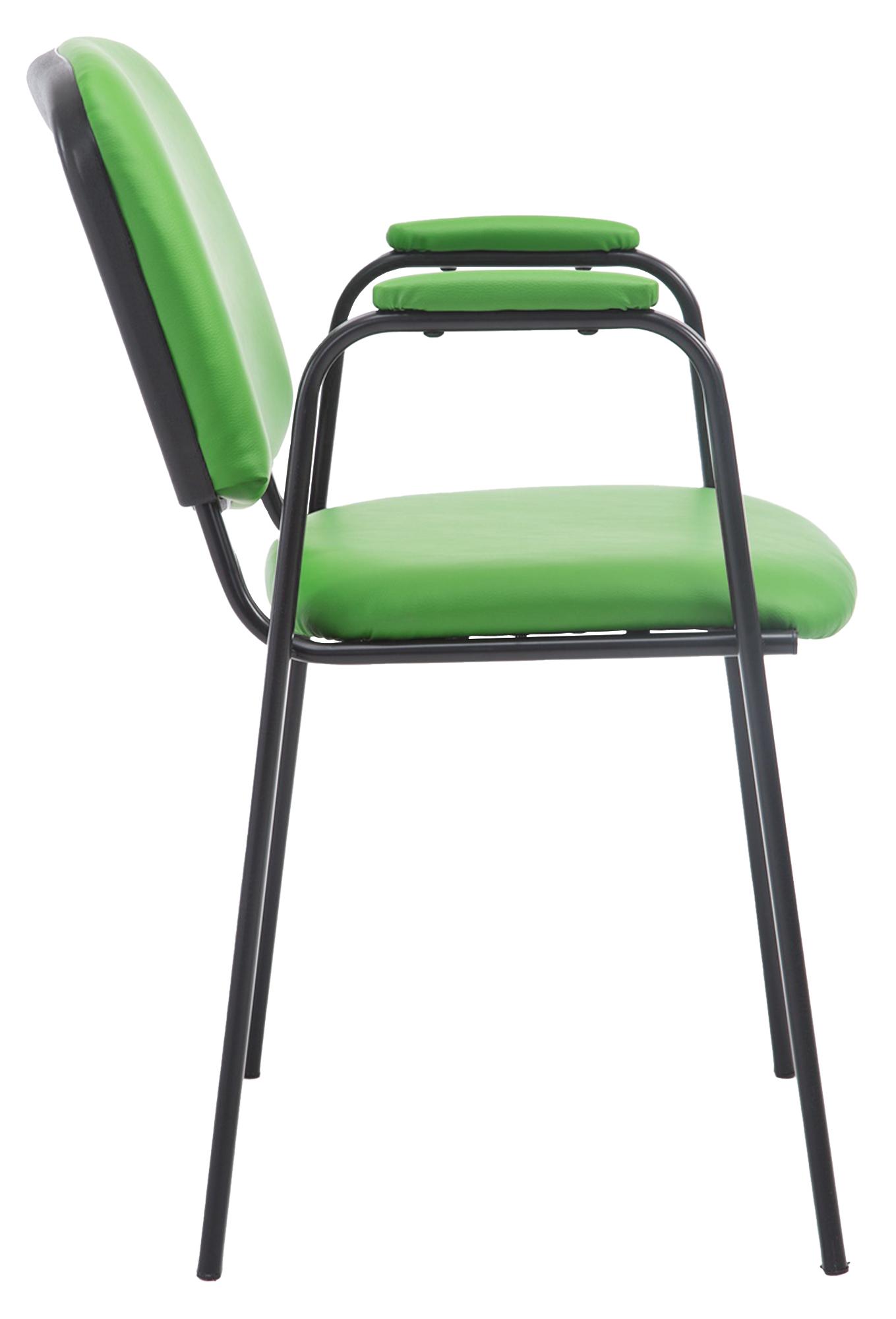 Sedia impilabile Ken Pro in ecopelle
