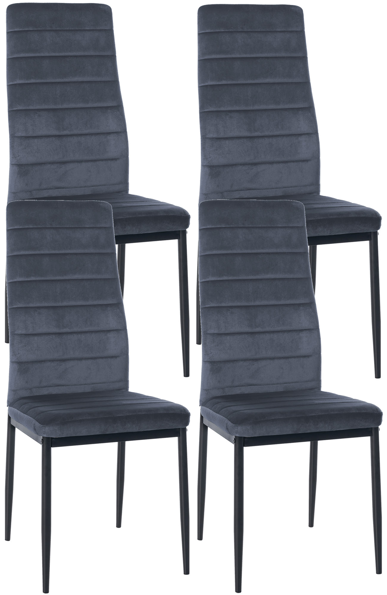 Set di 4 sedie da pranzo Mayfair