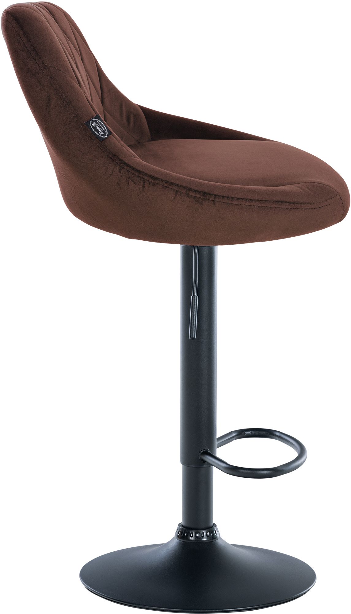 Sgabello da bar Lazio Velvet