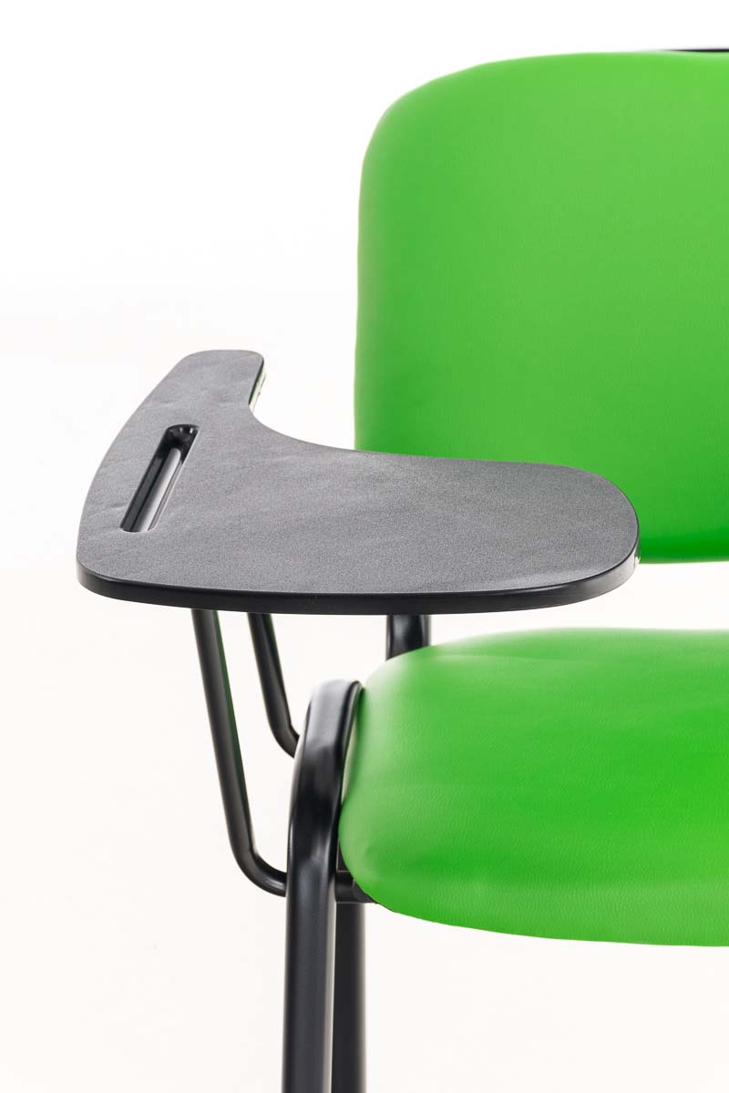 Sedia Ken in similpelle con tavolino ribaltabile
