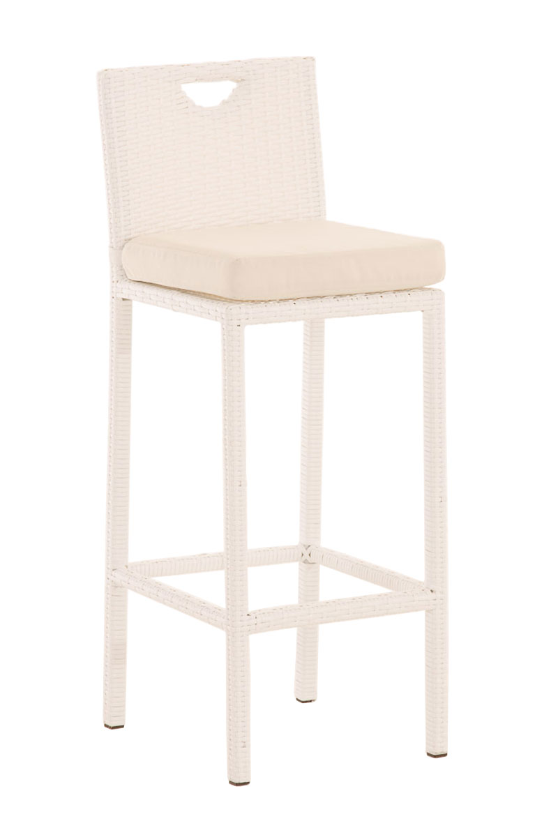 Sgabello Outdoor In Polirattan Mari