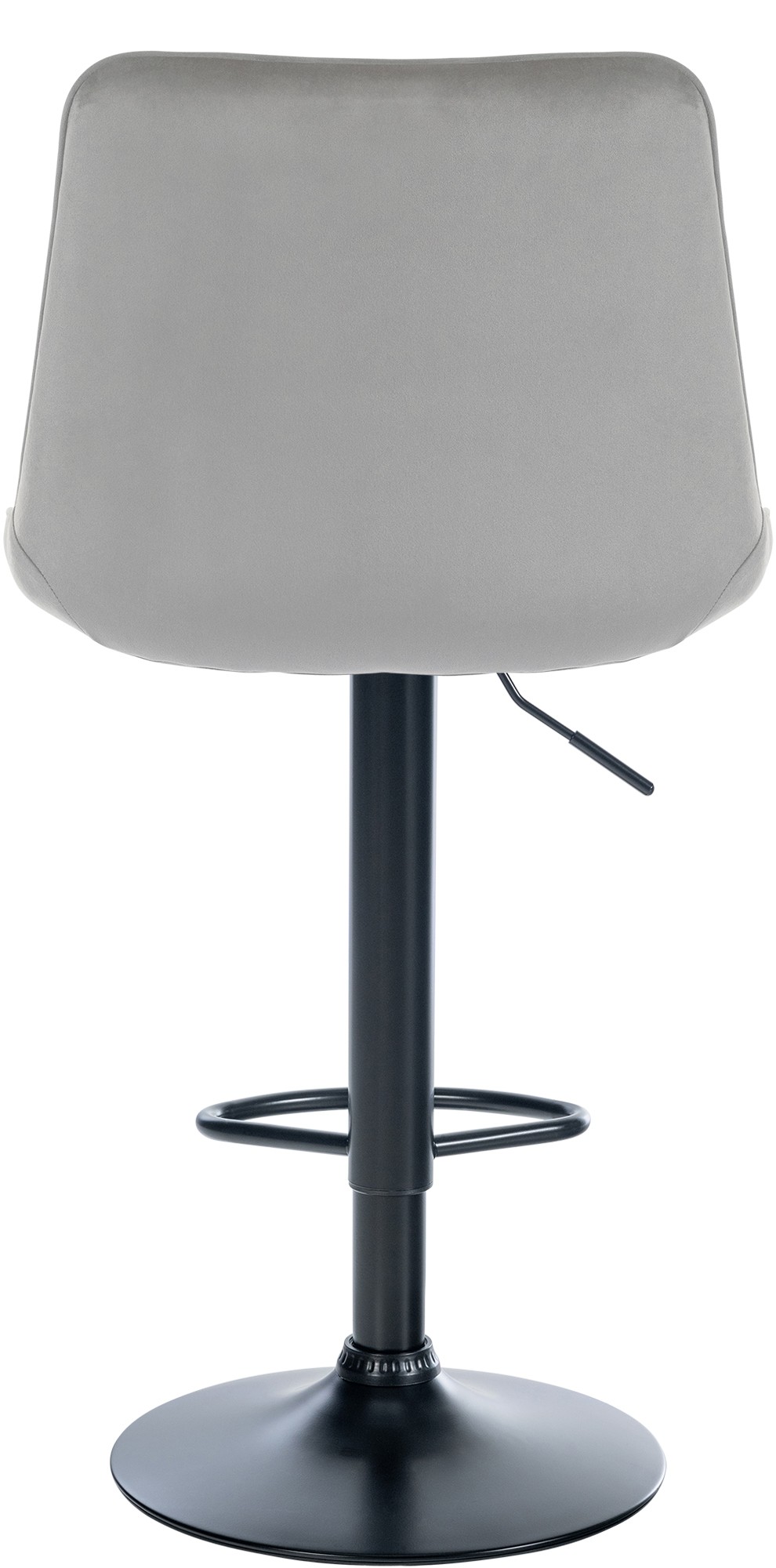 Sgabello da bar Toni velluto elegante, comodo e resistente, ideale per cucina o locale, design moderno per ogni ambiente