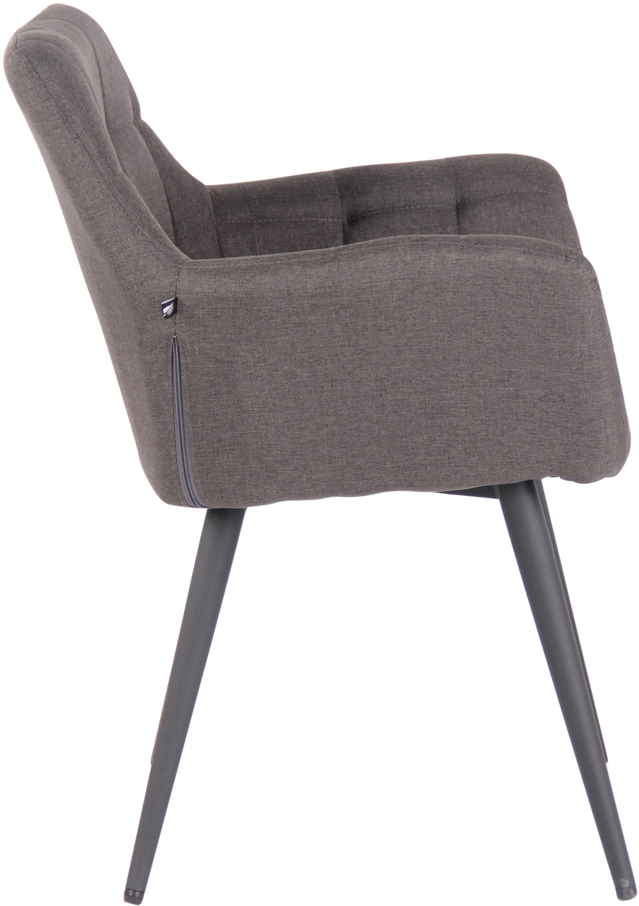 Poltroncina soggiorno Lyss in tessuto