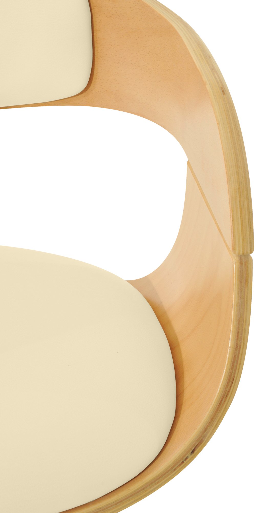 Sgabello Kingston in Similpelle