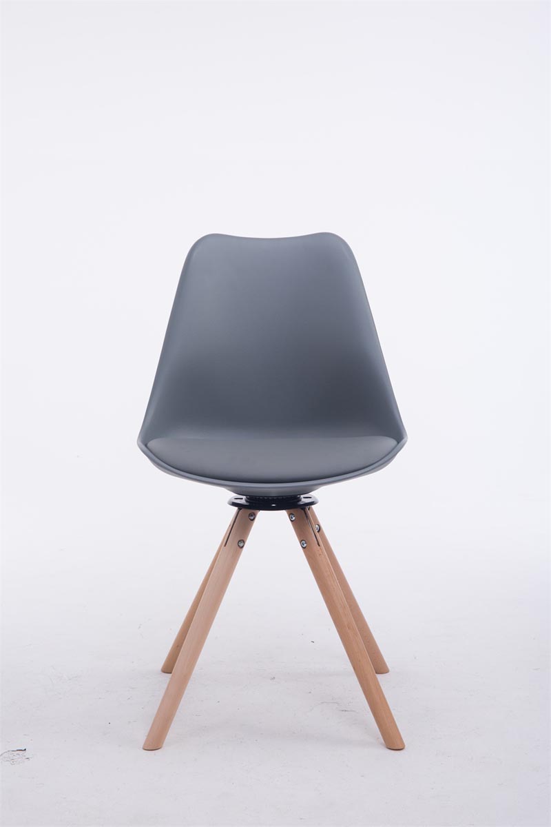 Sedia design Troyes Girevole Similpelle Rotondo