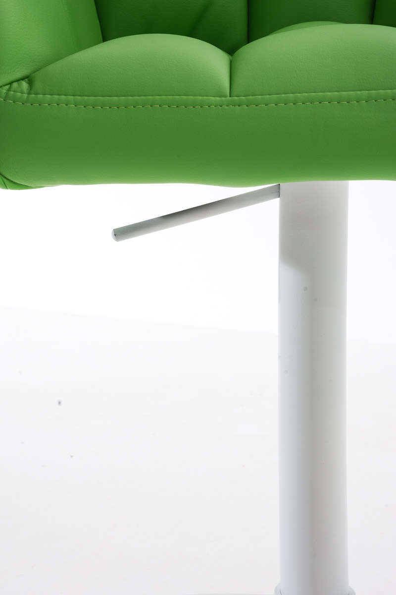 Sgabello da bar Damaso con rivestimento in similpelle