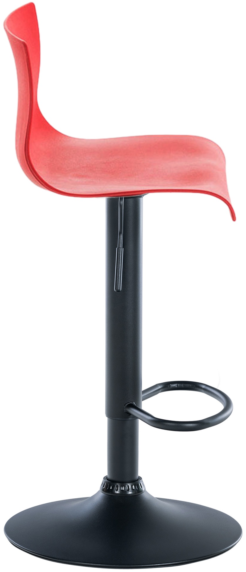 Sgabello Hover in polipropilene e metallo