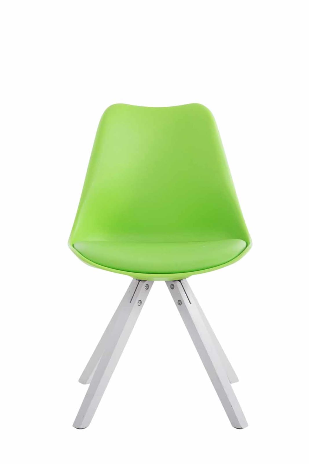 Set di 4 sedie Toulouse in similpelle Square