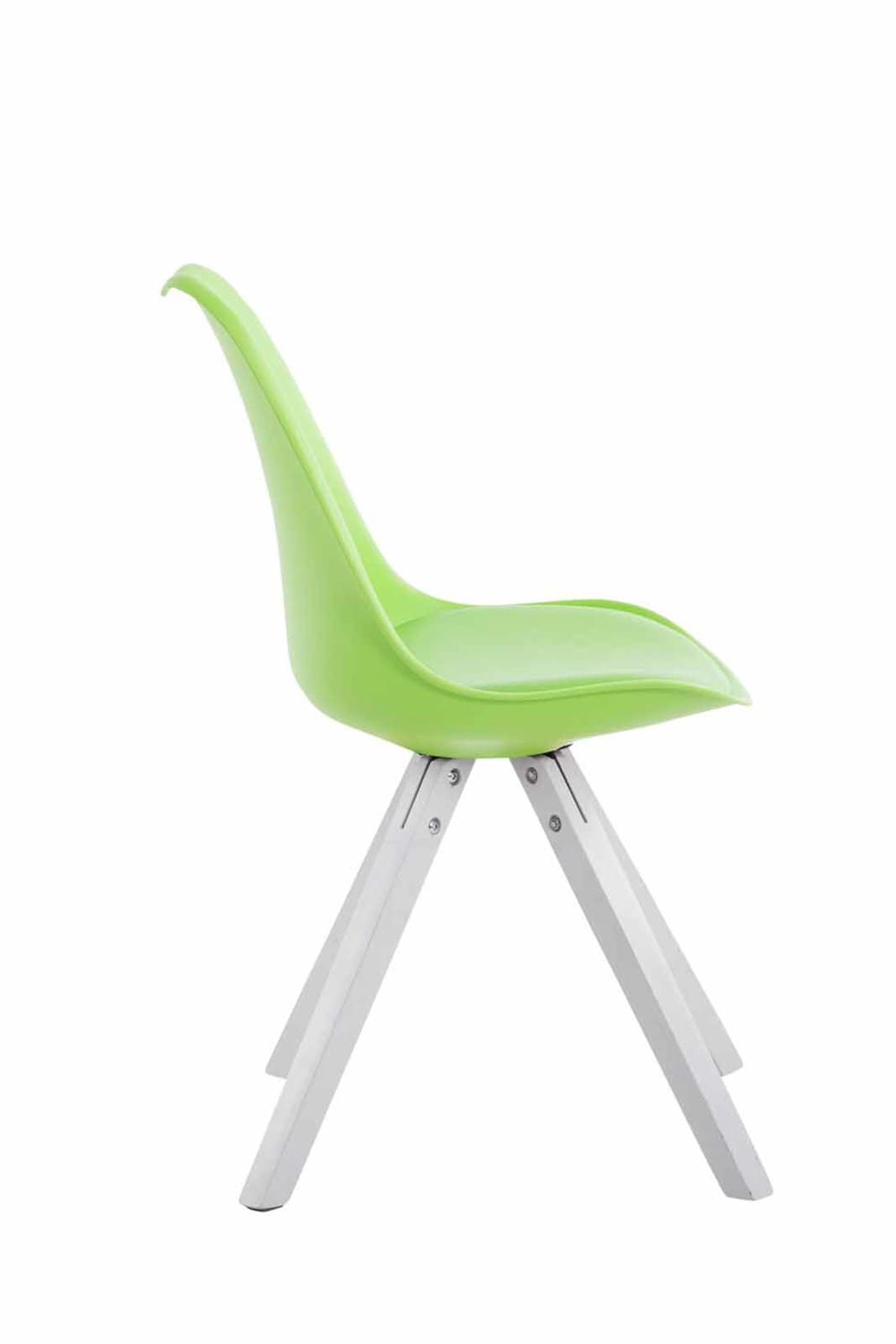 Set di 4 sedie Toulouse in similpelle Square
