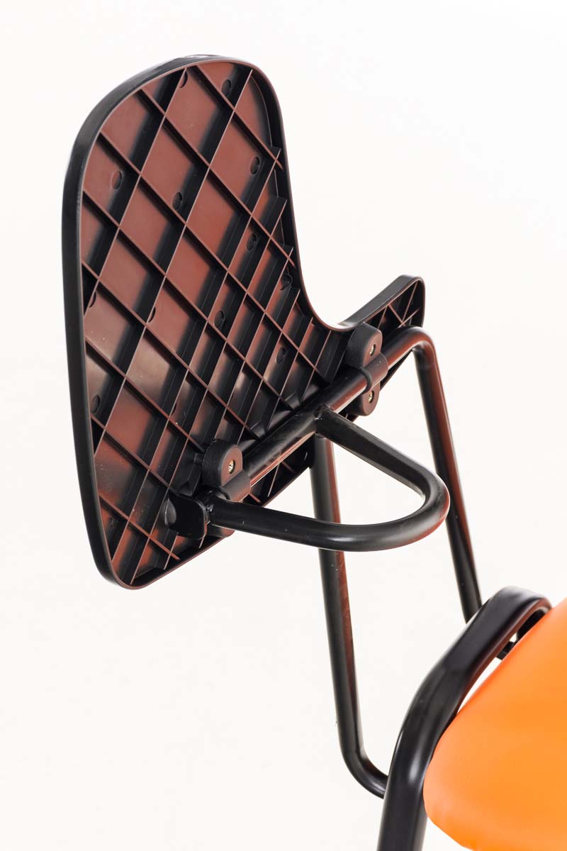 Sedia Ken in similpelle con tavolino ribaltabile