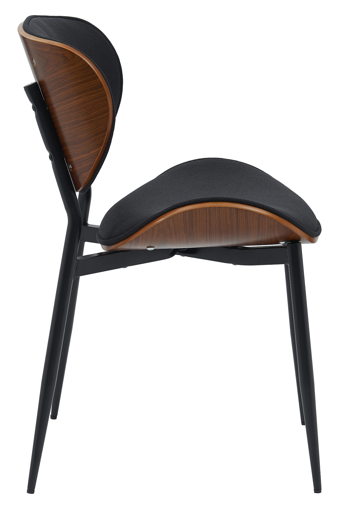 Set di 2 sedie visitatore Enid con rivestimento in similpelle o tessuto
