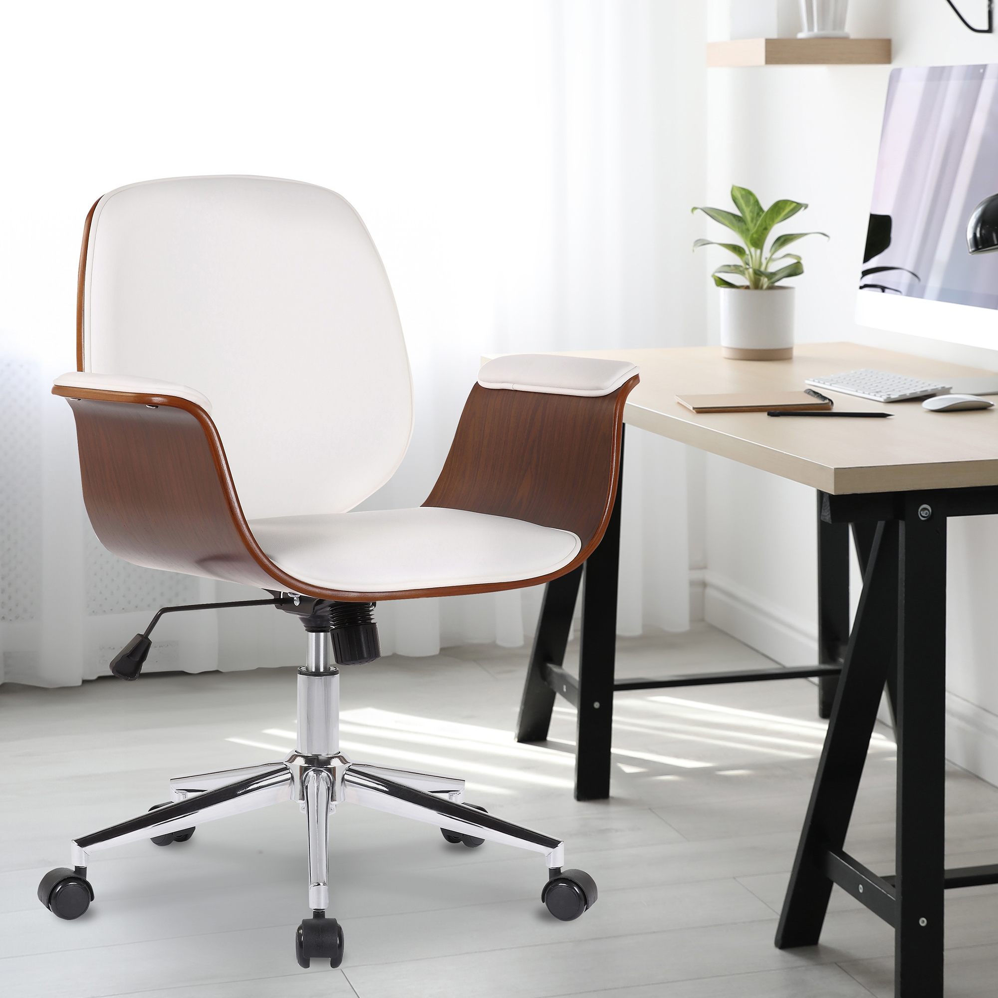 Sedia ufficio Kemberg in similpelle