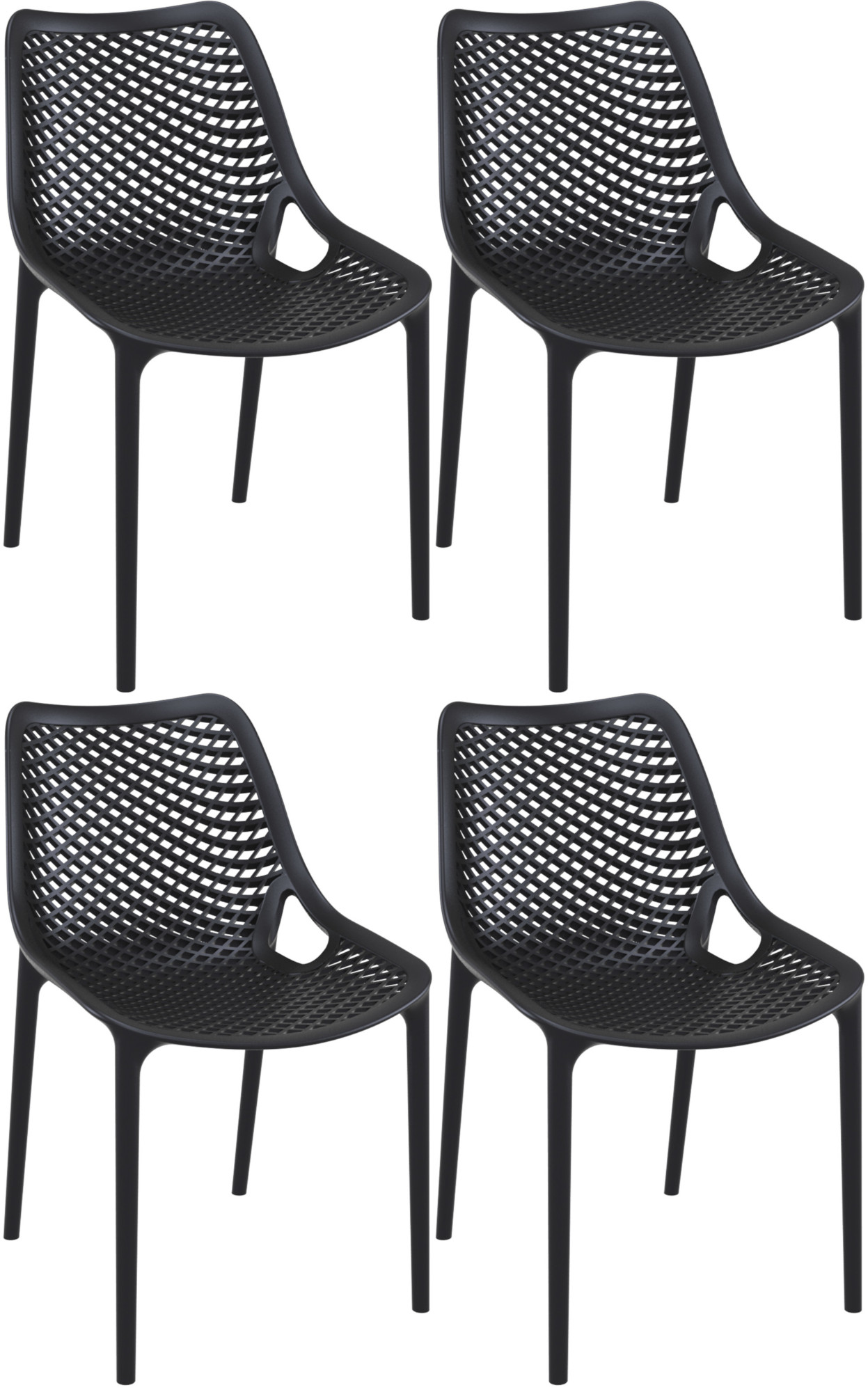 Set di 4 sedie Air