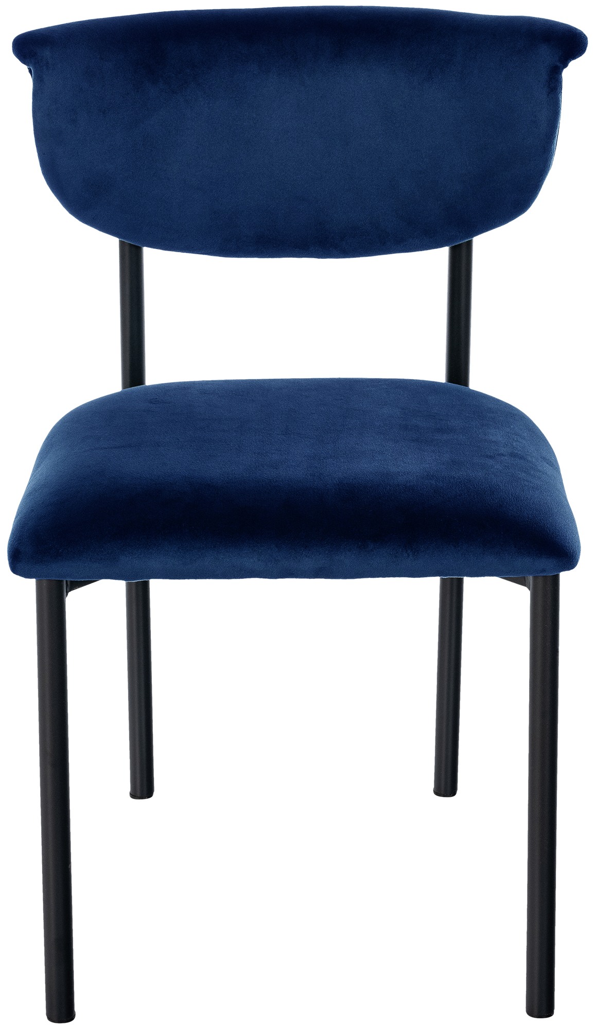 Set di 2 Sedie da Pranzo Gambell in Velluto