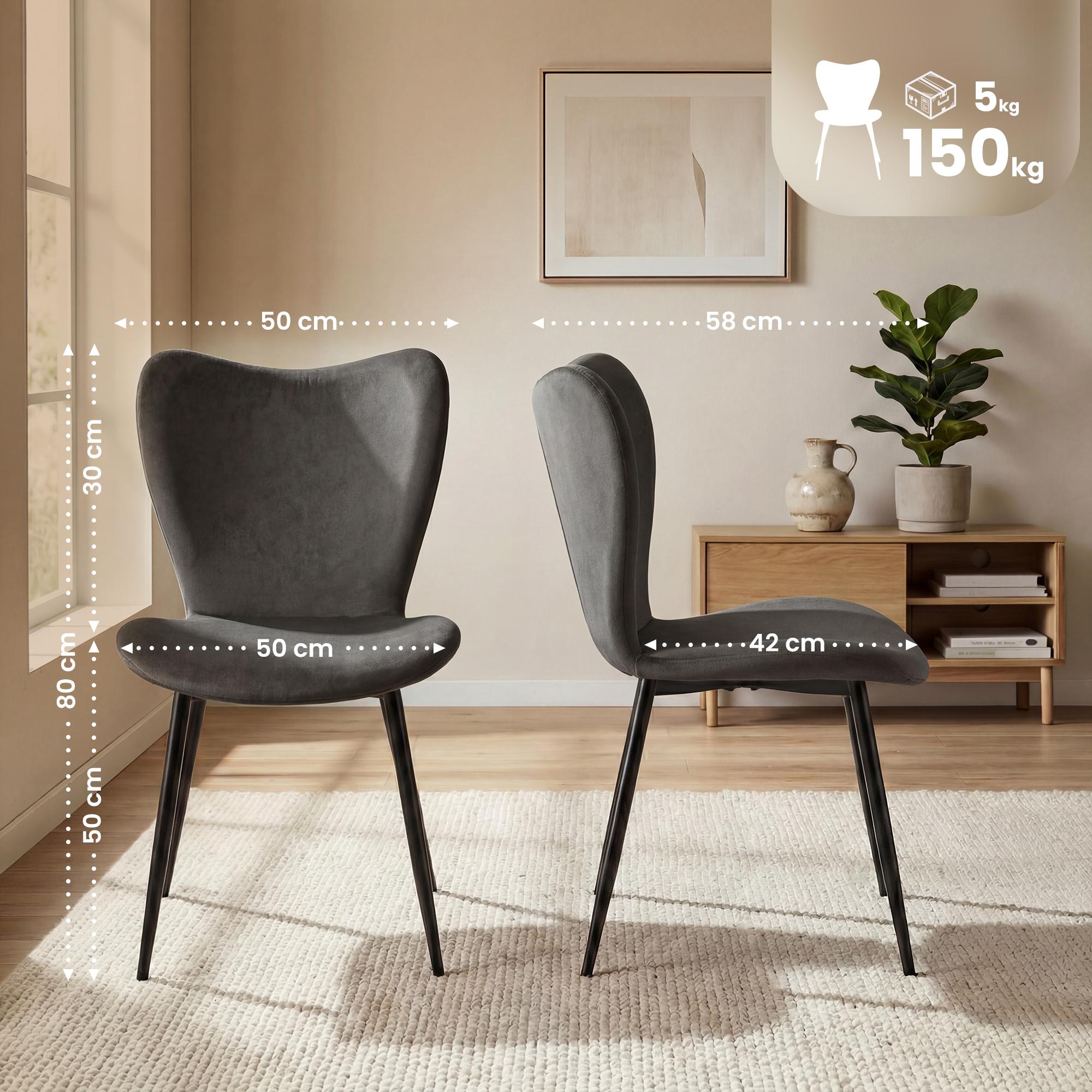 Sedia da pranzo Maika
