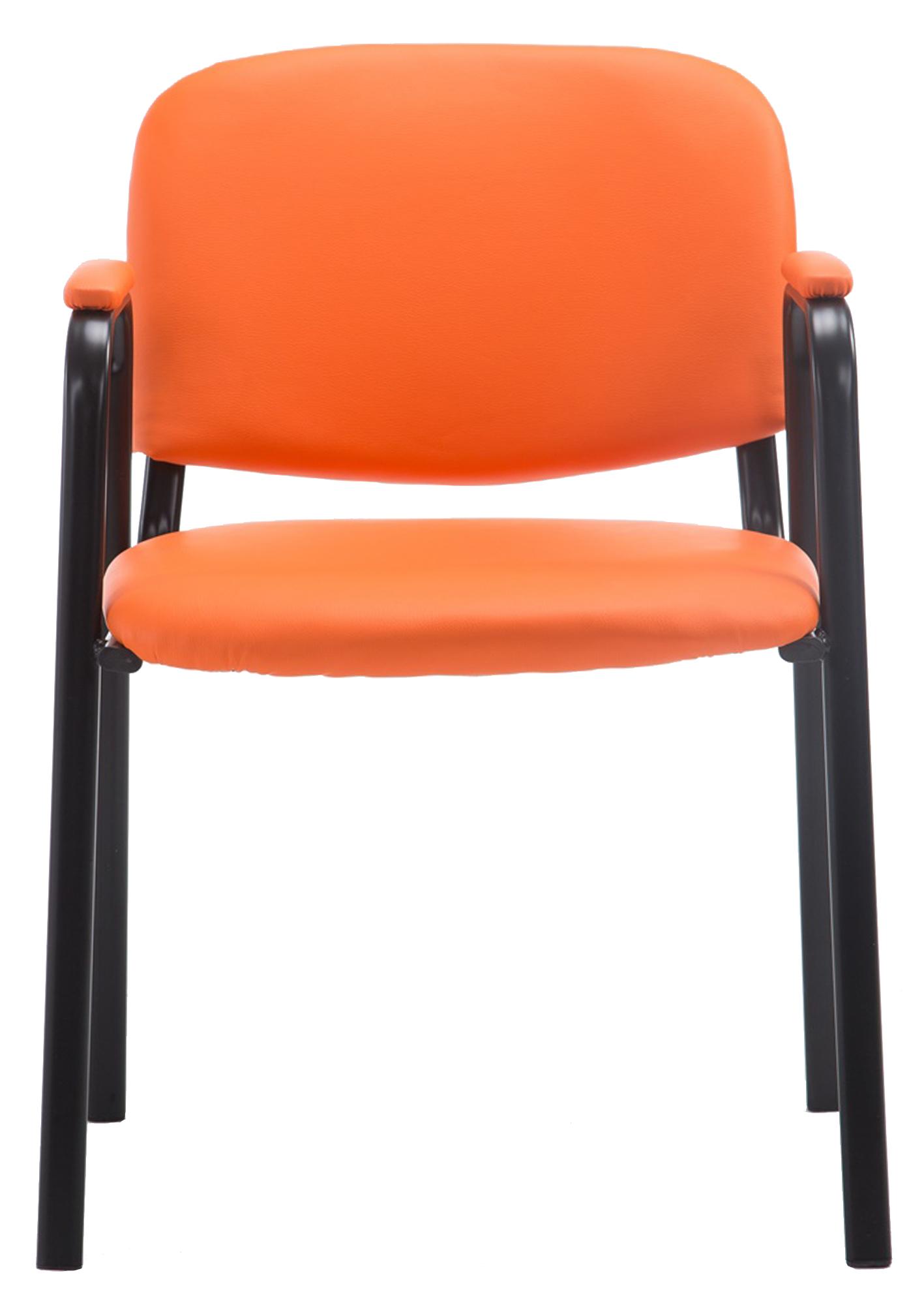 Sedia impilabile Ken Pro in ecopelle