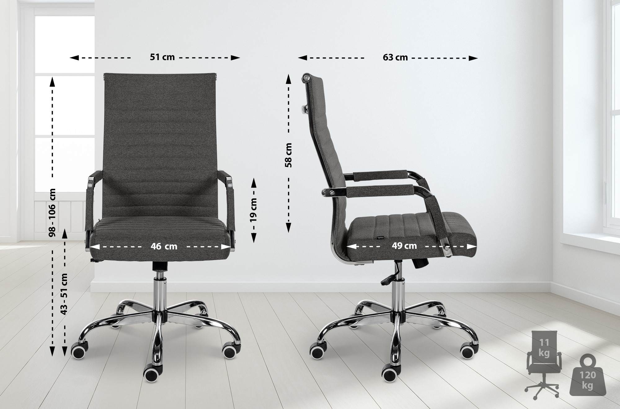 Sedia Da ufficio Amadora