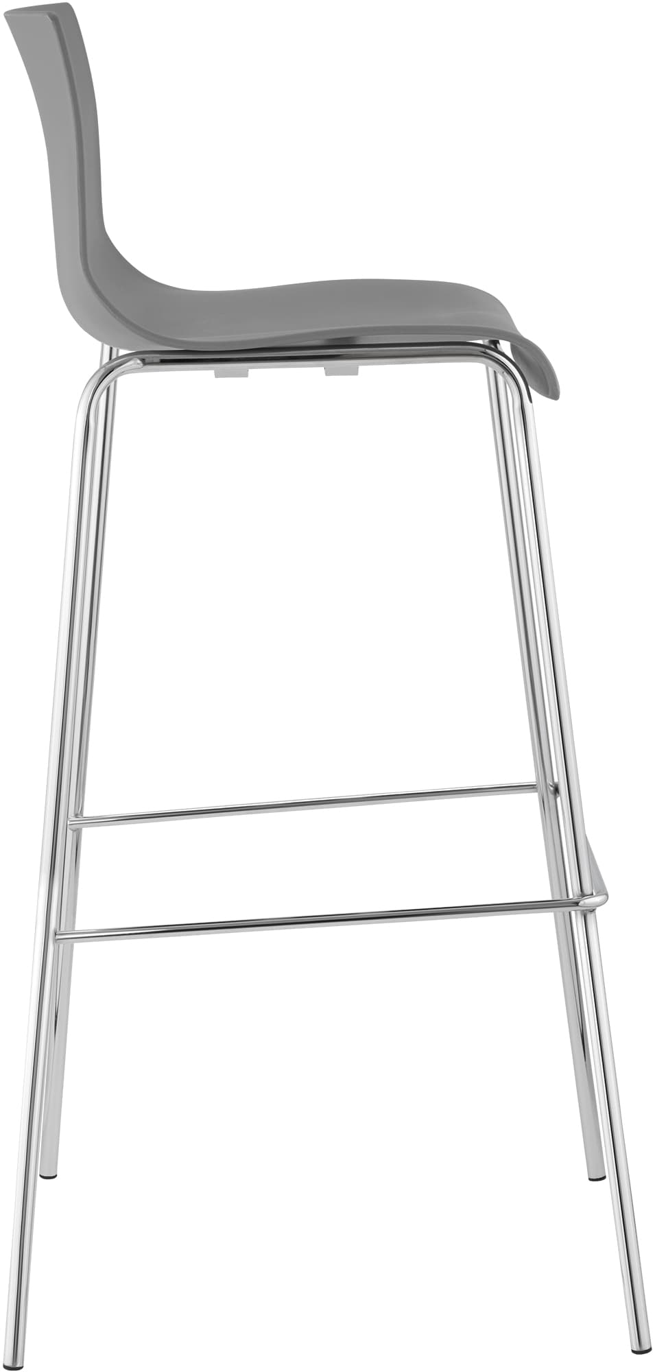 Sgabello da Bar Hover Plastica Struttura a 4 Gambe